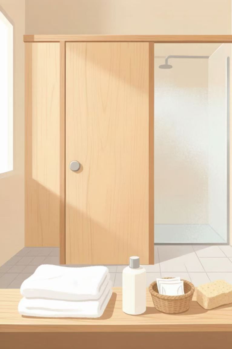 5.シャワー・お着替え